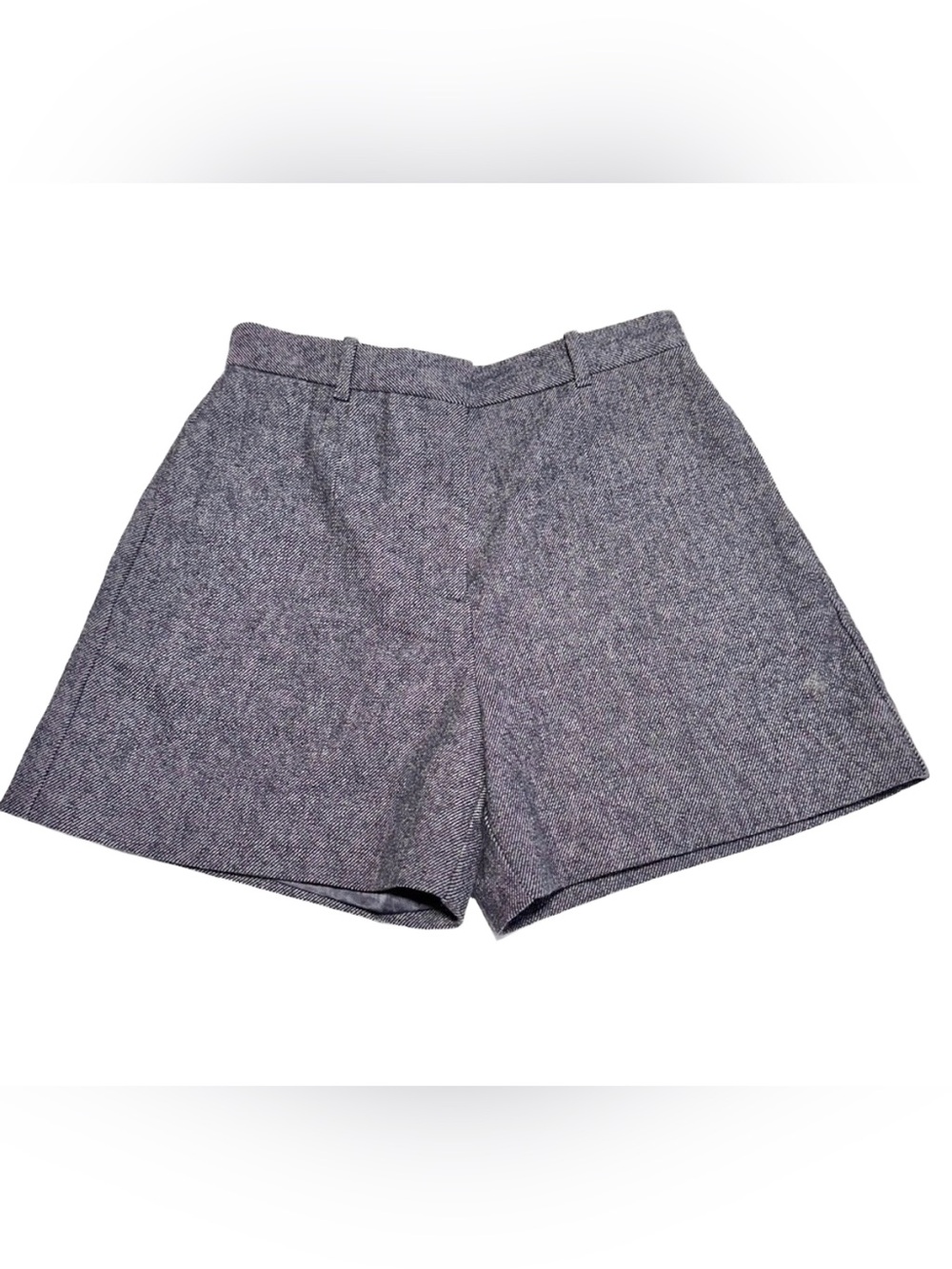 GAP Wool Blend High Waist Tailored Shorts Dark Academia Preppy Fall Size 2